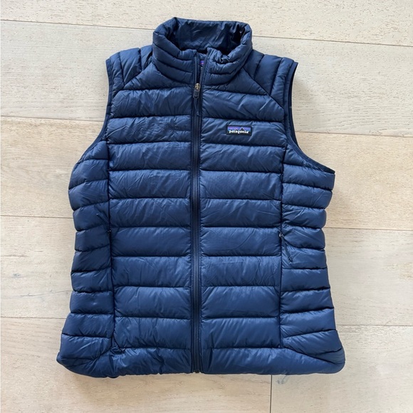 Patagonia Down Sweater Vest size L blue - Picture 1 of 5